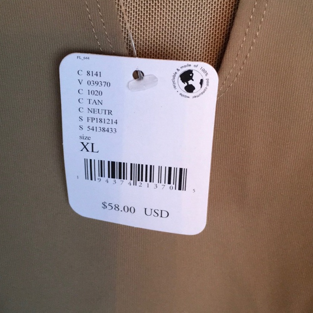 NWT Intimately Free People Tan Bodysuit - Picture 7 of 8